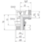 Einstellbare Winkel-Einschraubverschraubungmit Kontermutter SDAE/SDAEC F